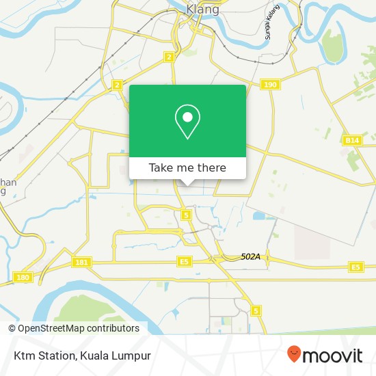 Ktm Station map