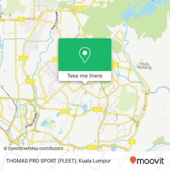 THOMAS PRO SPORT (FLEET) map