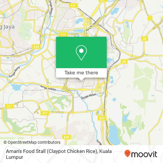 Aman's Food Stall (Claypot Chicken Rice) map