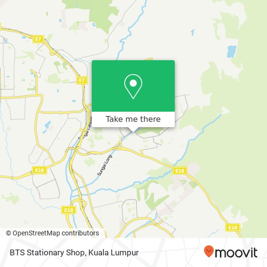 BTS Stationary Shop map