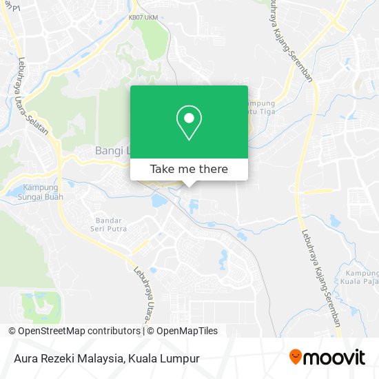 Peta Aura Rezeki Malaysia