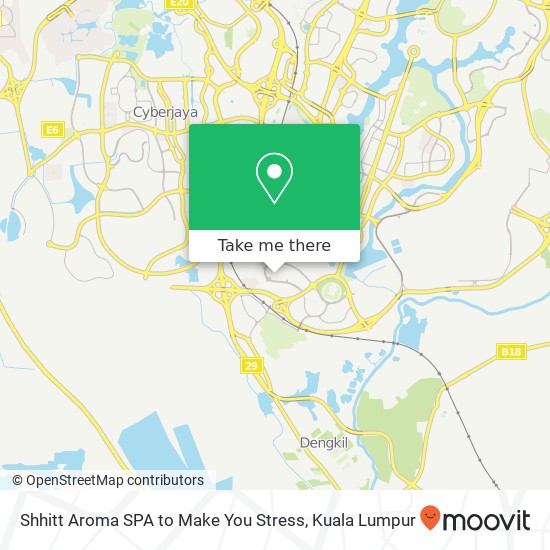 Shhitt Aroma SPA to Make You Stress map