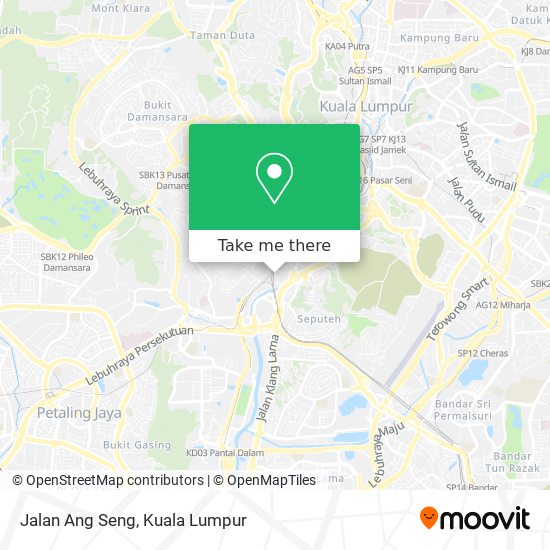 Jalan Ang Seng map