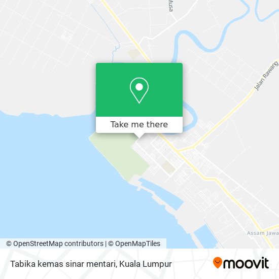 Peta Tabika kemas sinar mentari