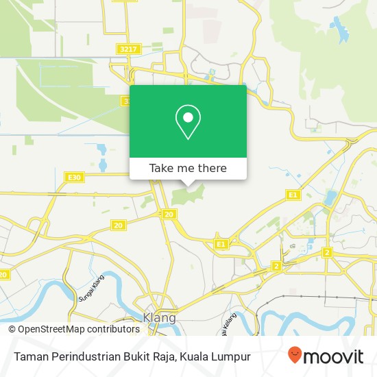 Taman Perindustrian Bukit Raja map