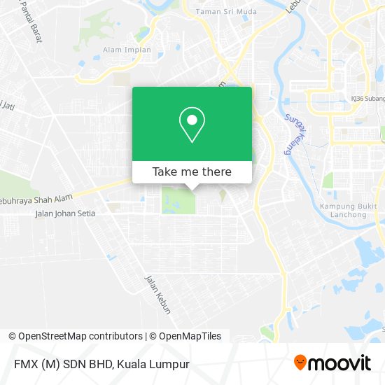 FMX (M) SDN BHD map