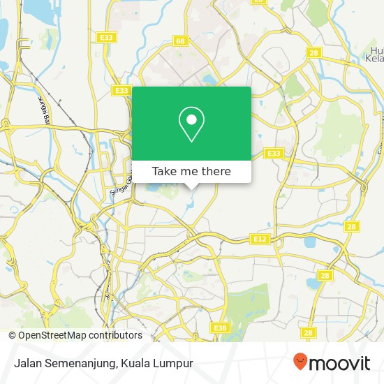 Jalan Semenanjung map