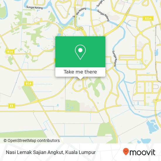Peta Nasi Lemak Sajian Angkut