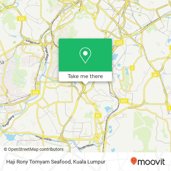 Haji Rony Tomyam Seafood map