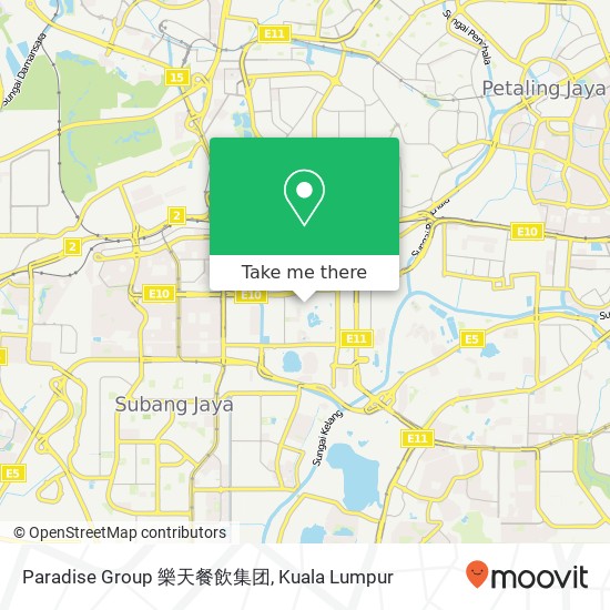 Paradise Group 樂天餐飲集团 map