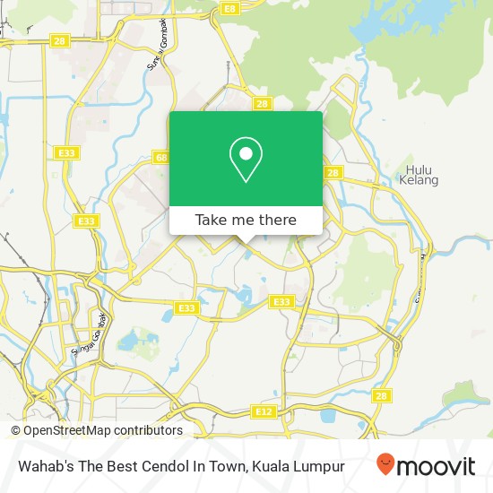 Wahab's The Best Cendol In Town map