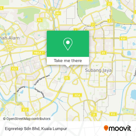 Eignretep Sdn Bhd map