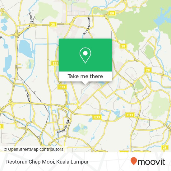 Restoran Chep Mooi map