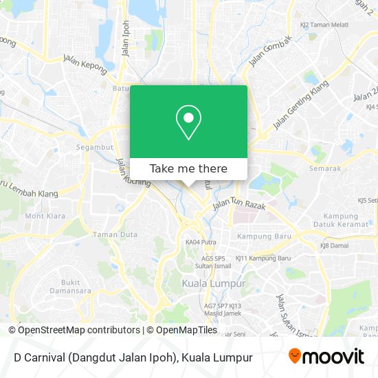 D Carnival (Dangdut Jalan Ipoh) map