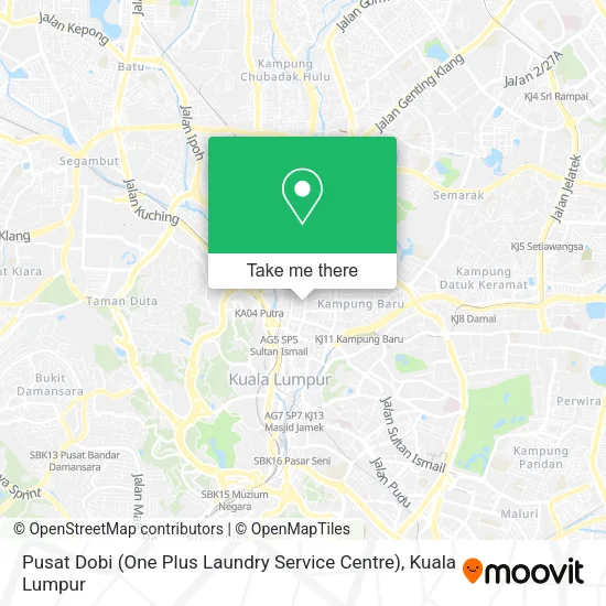 Pusat Dobi (One Plus Laundry Service Centre) map