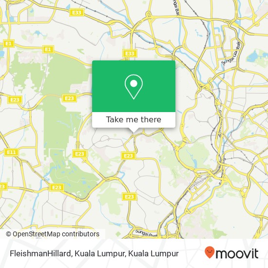 FleishmanHillard, Kuala Lumpur map