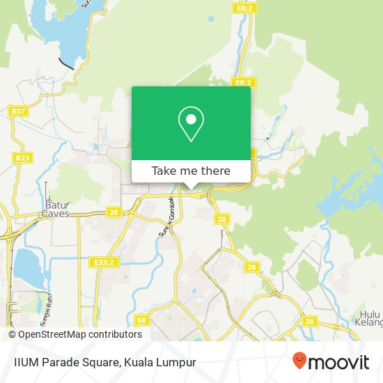 IIUM Parade Square map