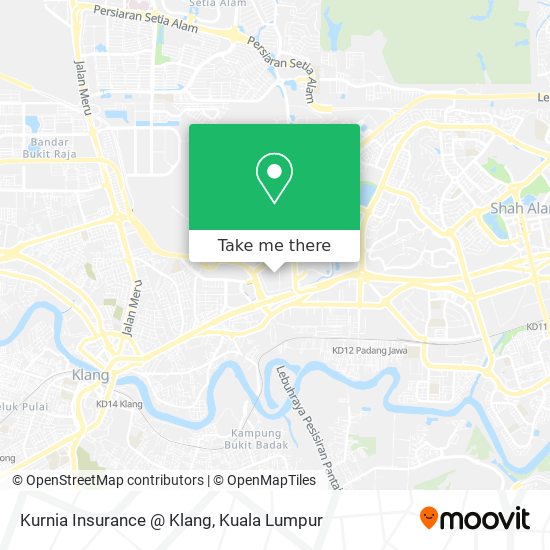 Peta Kurnia Insurance @ Klang