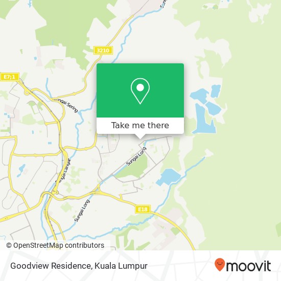 Goodview Residence map