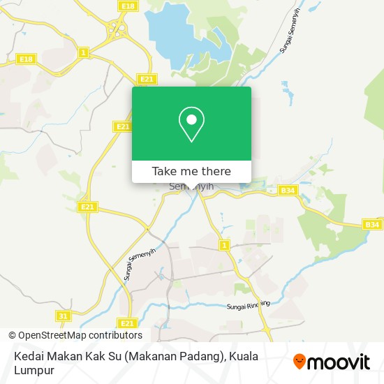 Kedai Makan Kak Su (Makanan Padang) map