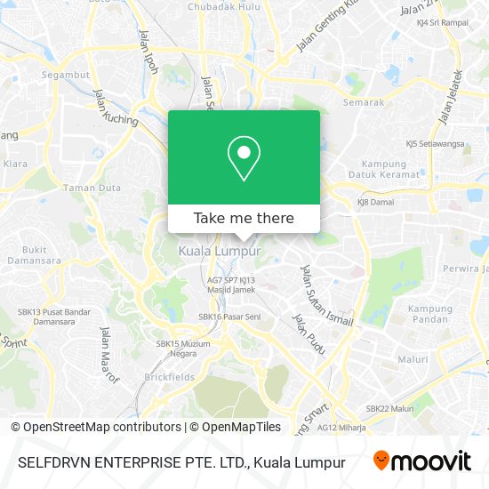 SELFDRVN ENTERPRISE PTE. LTD. map