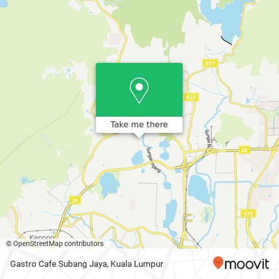 Gastro Cafe Subang Jaya map