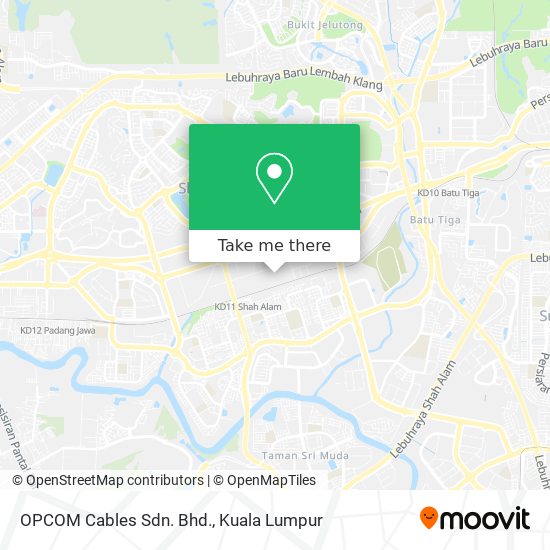 OPCOM Cables Sdn. Bhd. map