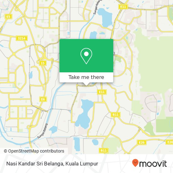Peta Nasi Kandar Sri Belanga