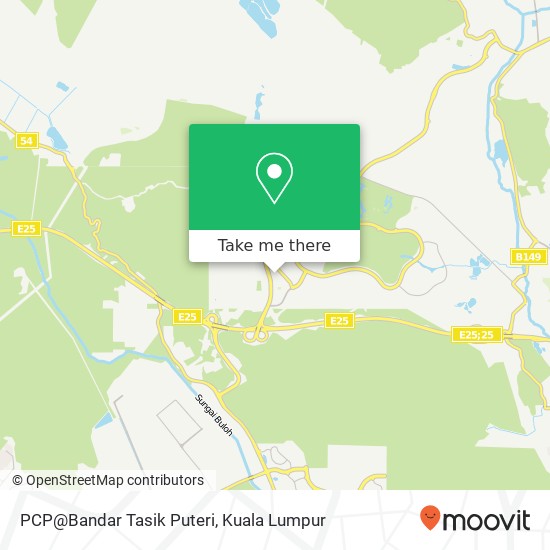 Peta PCP@Bandar Tasik Puteri