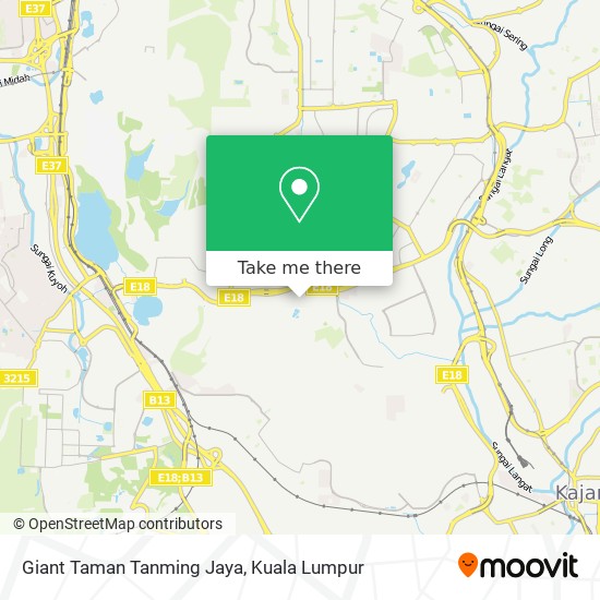 Giant Taman Tanming Jaya map