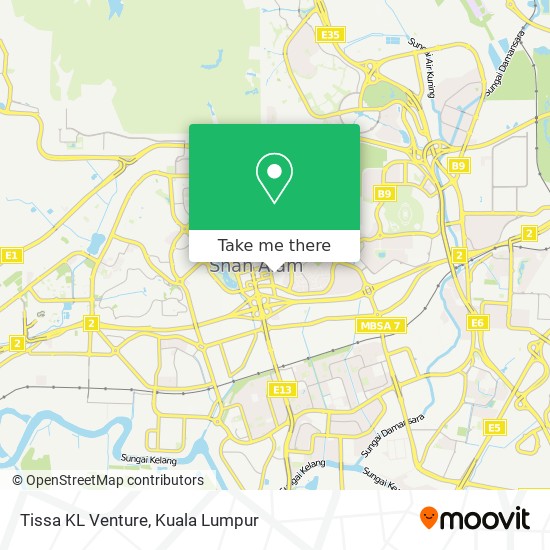 Tissa KL Venture map