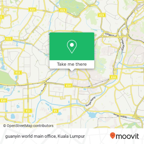 guanyin world main office map