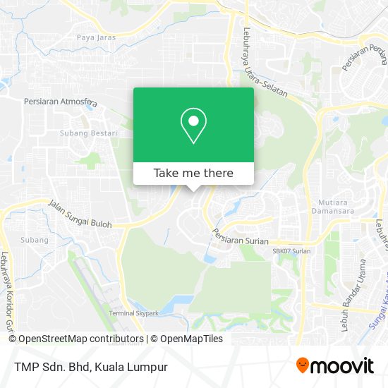 TMP Sdn. Bhd map