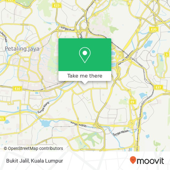 Bukit Jalil map