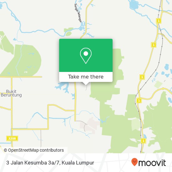 3 Jalan Kesumba 3a/7 map
