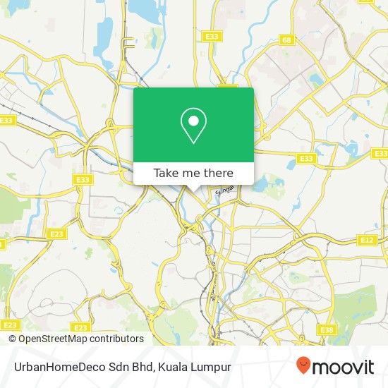 UrbanHomeDeco Sdn Bhd map