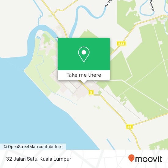 Peta 32 Jalan Satu