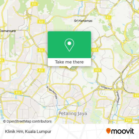 Klinik Hm map