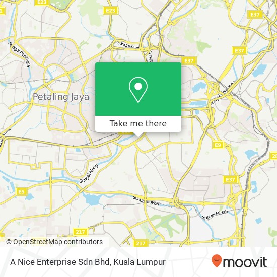 A Nice Enterprise Sdn Bhd map