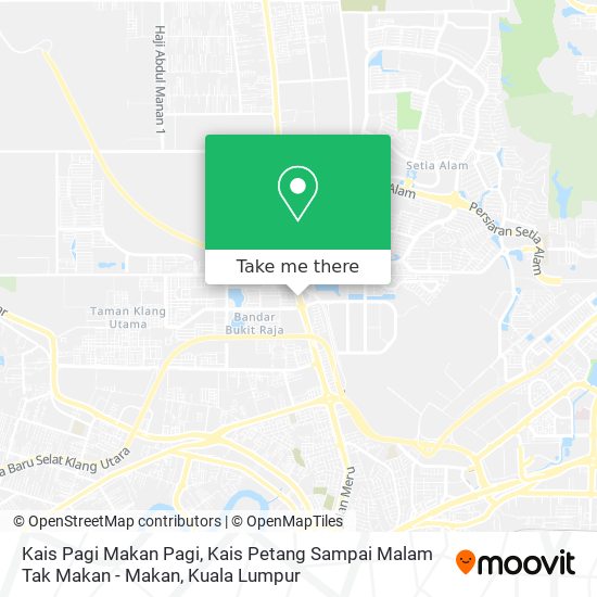 How To Get To Kais Pagi Makan Pagi Kais Petang Sampai Malam Tak Makan Makan In Klang By Bus Or Train