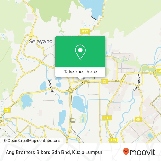 Peta Ang Brothers Bikers Sdn Bhd