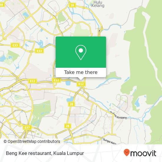 Peta Beng Kee restaurant