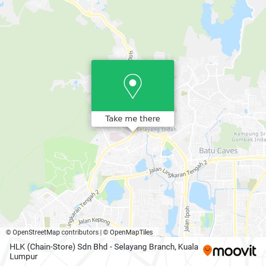 HLK (Chain-Store) Sdn Bhd - Selayang Branch map