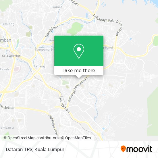 Dataran TRS map