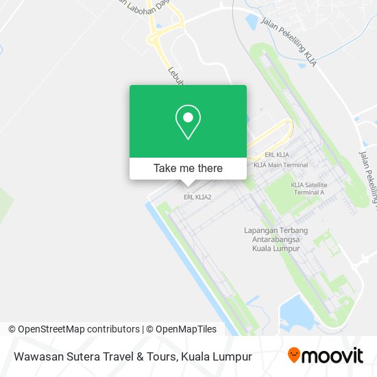 Wawasan Sutera Travel & Tours map