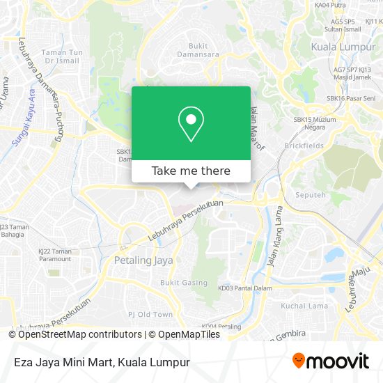 Eza Jaya Mini Mart map