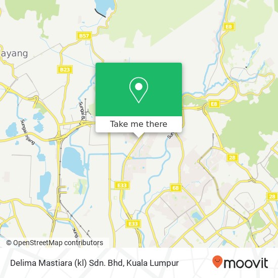 Delima Mastiara (kl) Sdn. Bhd map