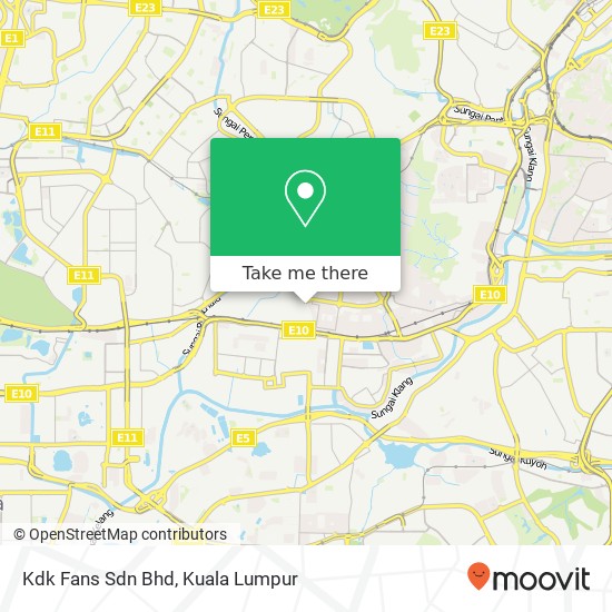 Peta Kdk Fans Sdn Bhd