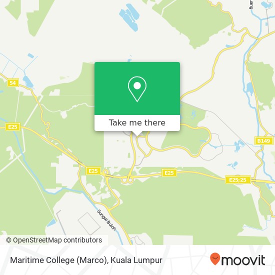 Maritime College (Marco) map