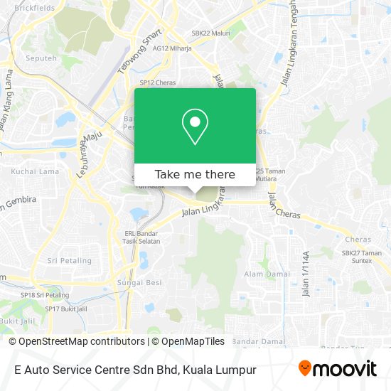 E Auto Service Centre Sdn Bhd map